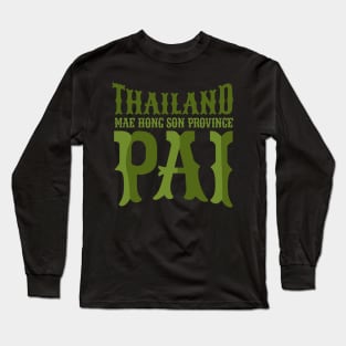 Embrace Pai's Bohemian Charm with Our Unique Shirt Design Long Sleeve T-Shirt